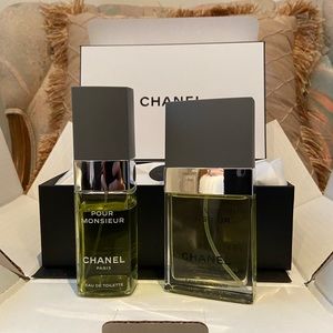 CHANEL
POUR MONSIEUR
EDT +EDP duo